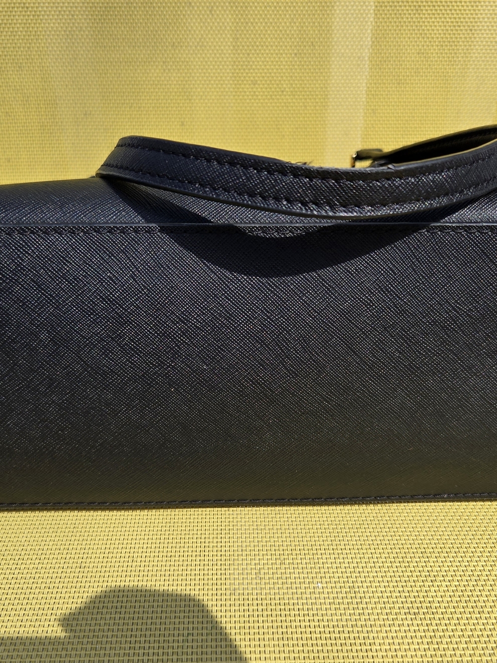 Michael Kors Black Saffiano Leather Tote Bag - Picture 7 of 15